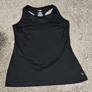 Women's Medium Fitted Danskin Now 'Dri More' Black Athletic Tank Top